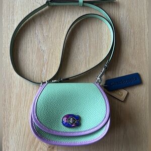 COACH Coachtopia Small Green Shoulder Bag - NWOT